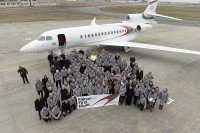 Premier vol du Falcon 8X