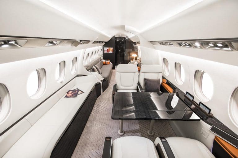 Falcon 6X - Extra-wide body cabin © Dassault Aviation - A. Daste