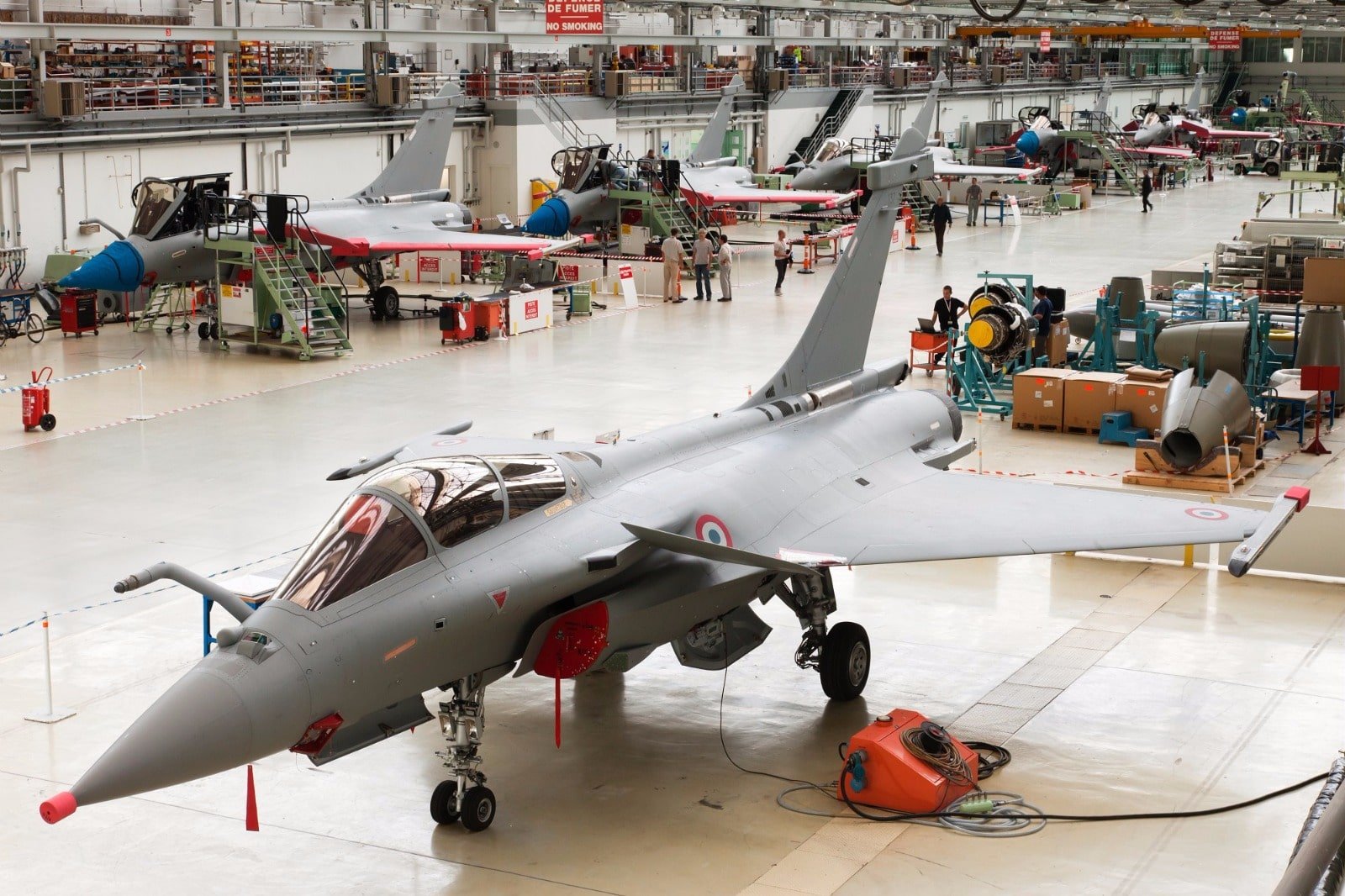 Le Rafale embarque de nombreux capteurs intelligents et discrets