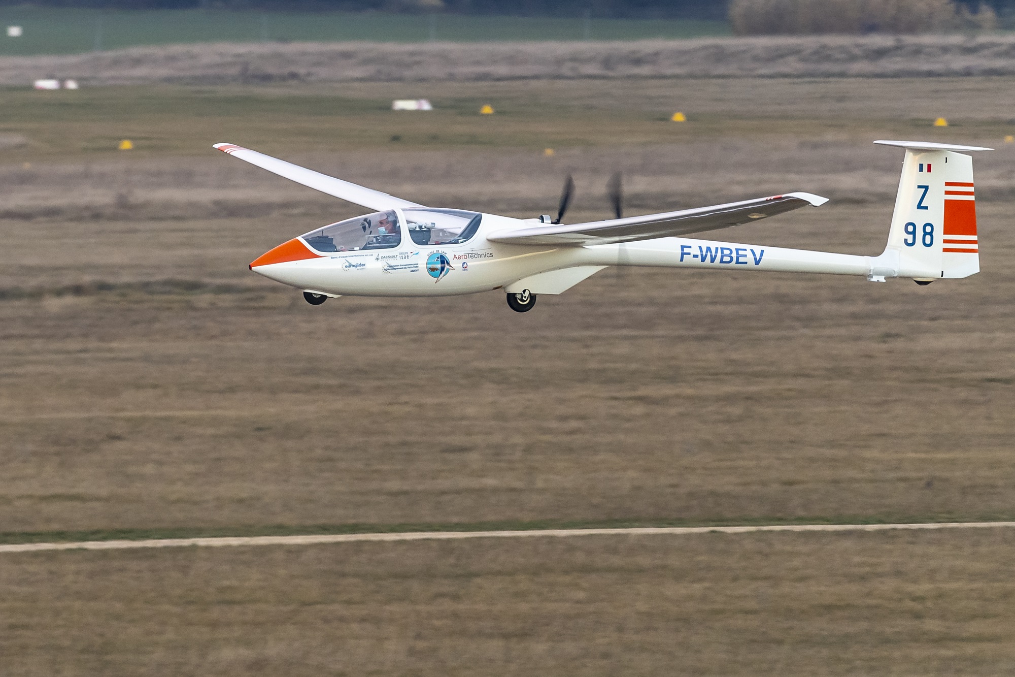 Le projet de planeur électrique autonome EUROGLIDER, porté par l’AEDEVV
