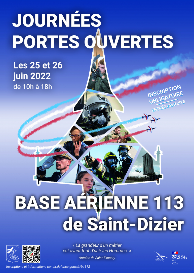 Evénement. Portes ouvertes de la base aérienne 113 de Saint-Dizier ...