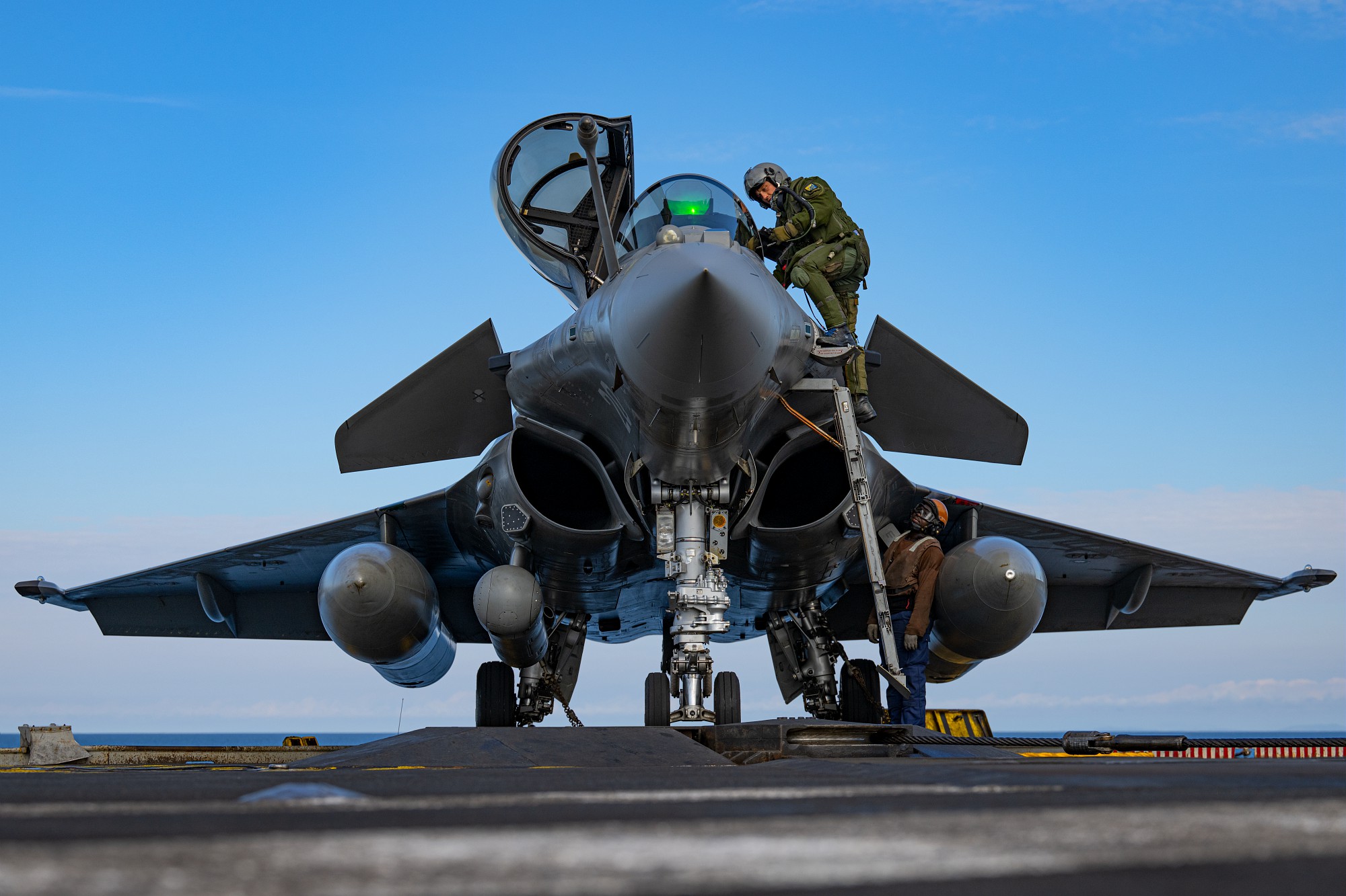 Campagne d’essais Rafale Marine