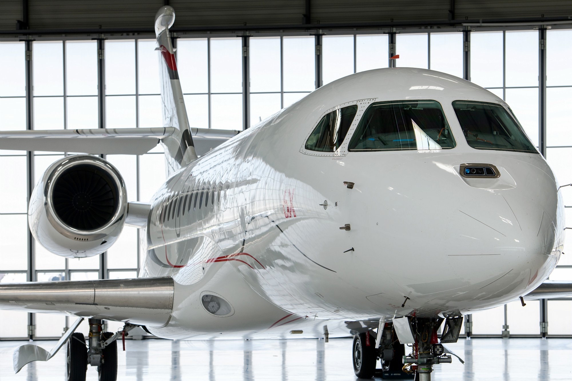 Les coulisses de la démonstration Falcon 6X