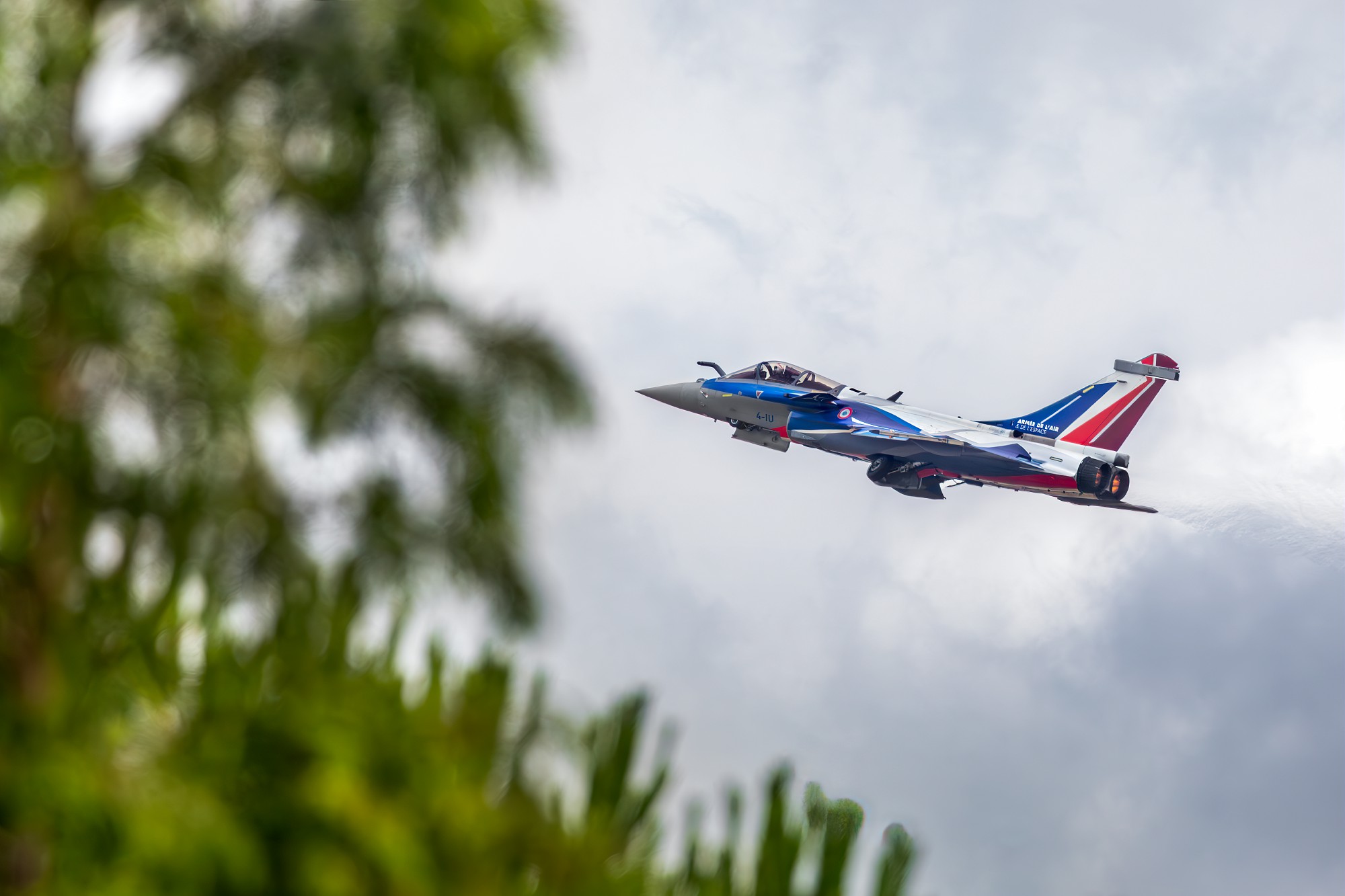 La démonstration du Rafale