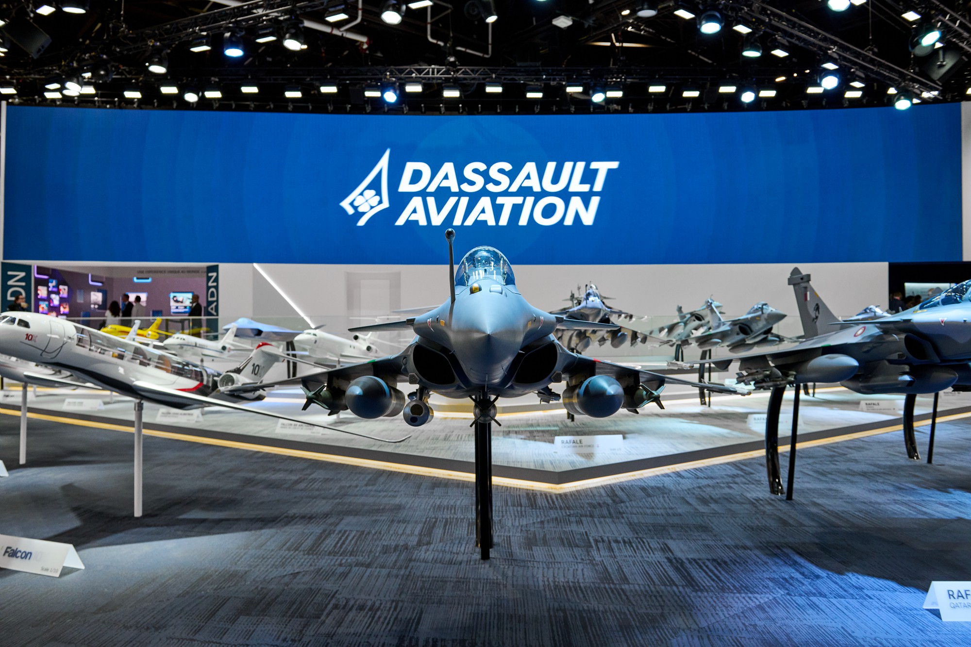 Visite virtuelle du stand Dassault Aviation