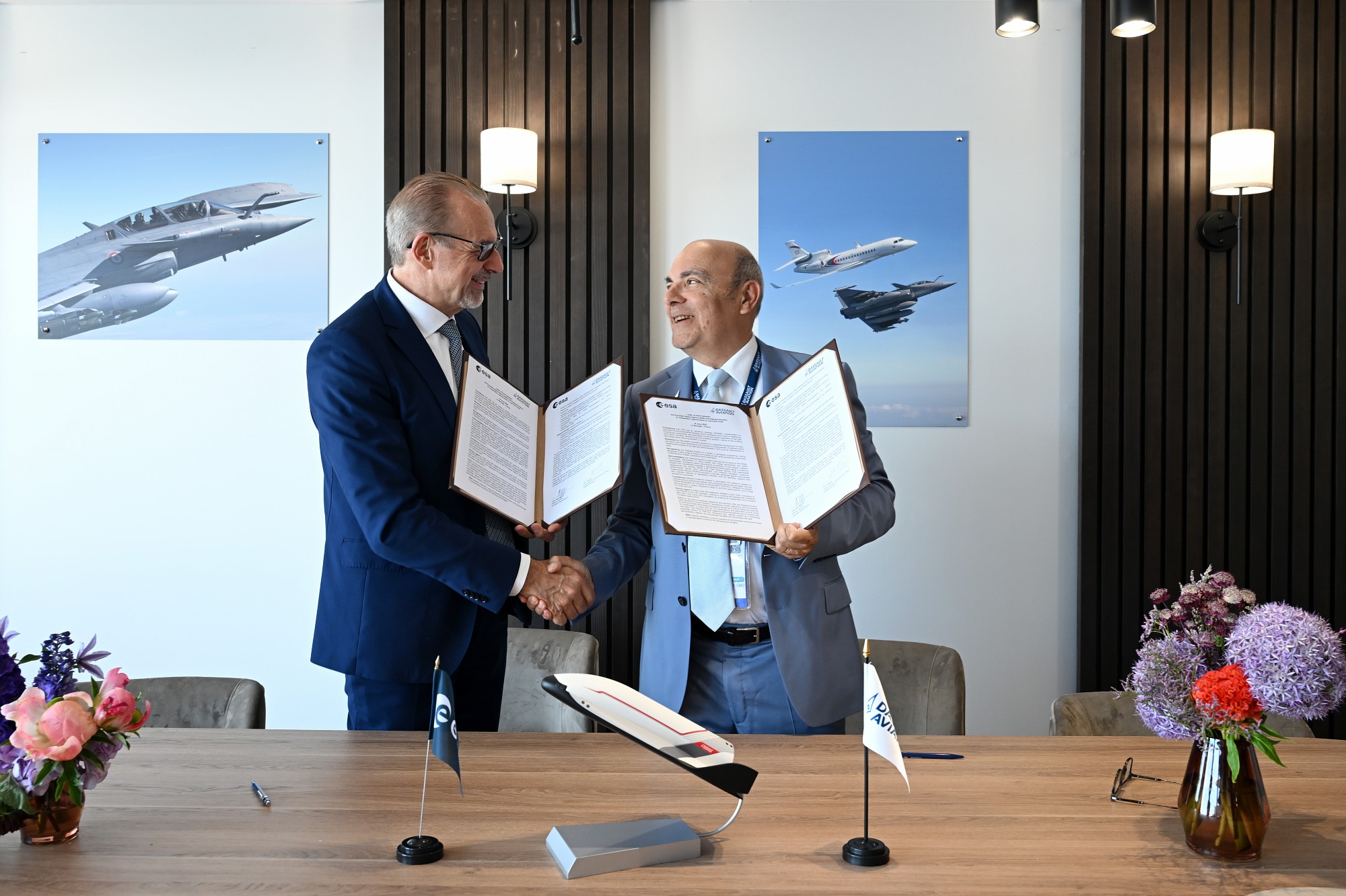 L’Agence spatiale européenne et Dassault Aviation ouvrent la voie à de