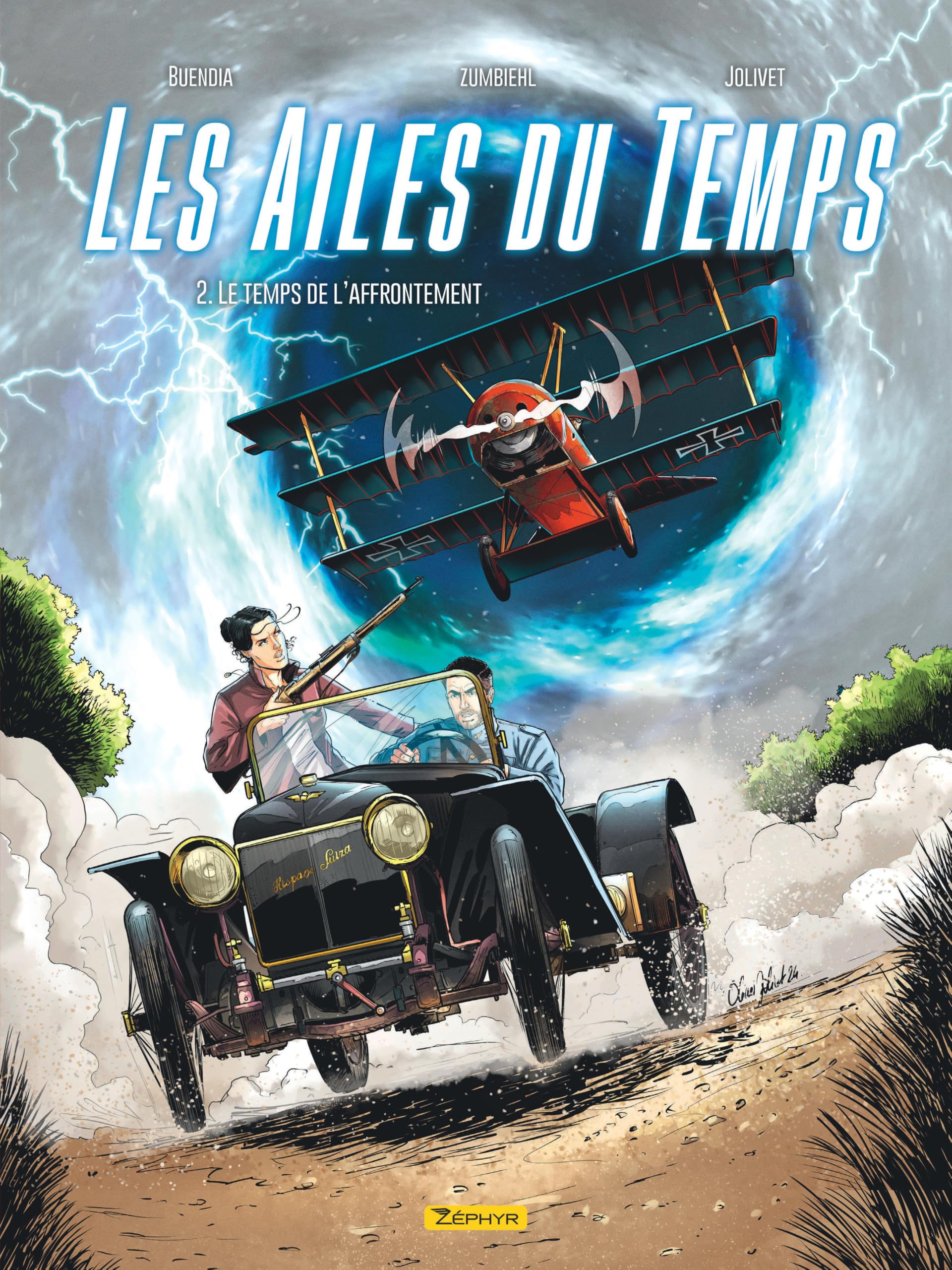 Bande dessinée. « Les Ailes du temps – Tome 2 – Le Temps de l’Affronte