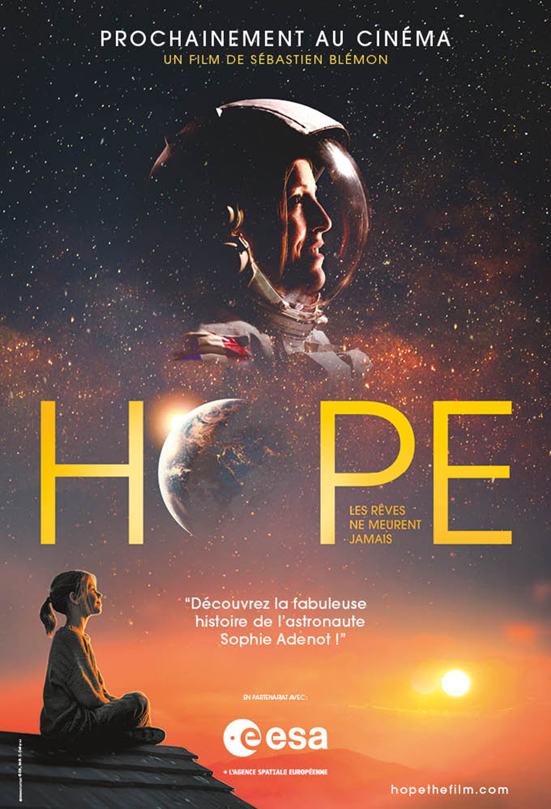 Documentaire « HOPE les rêves ne meurent jamais »