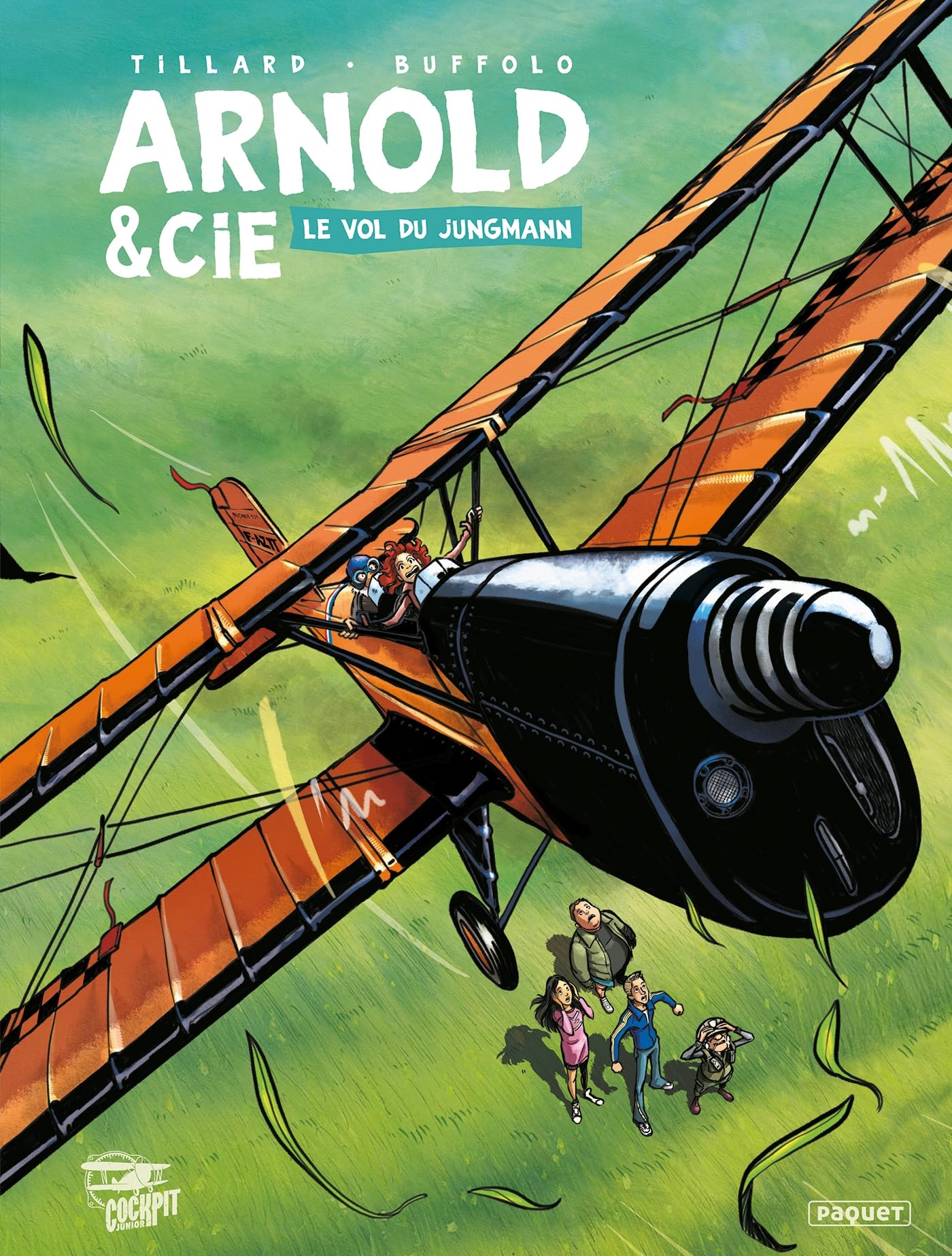 Bande dessinée. « Arnold et Cie – T1 – Le Vol du Jungmann »