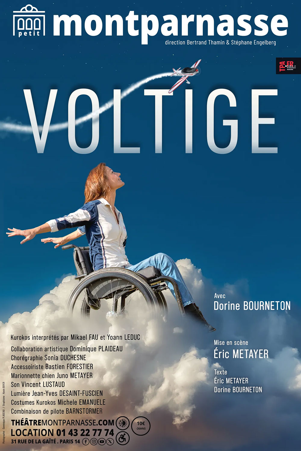 Pièce de théâtre. « Voltige »