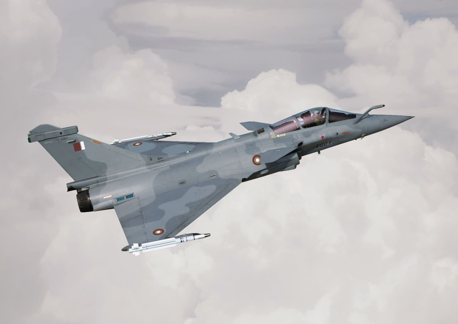 The exercise by Qatar of the option for 12 additional Rafale