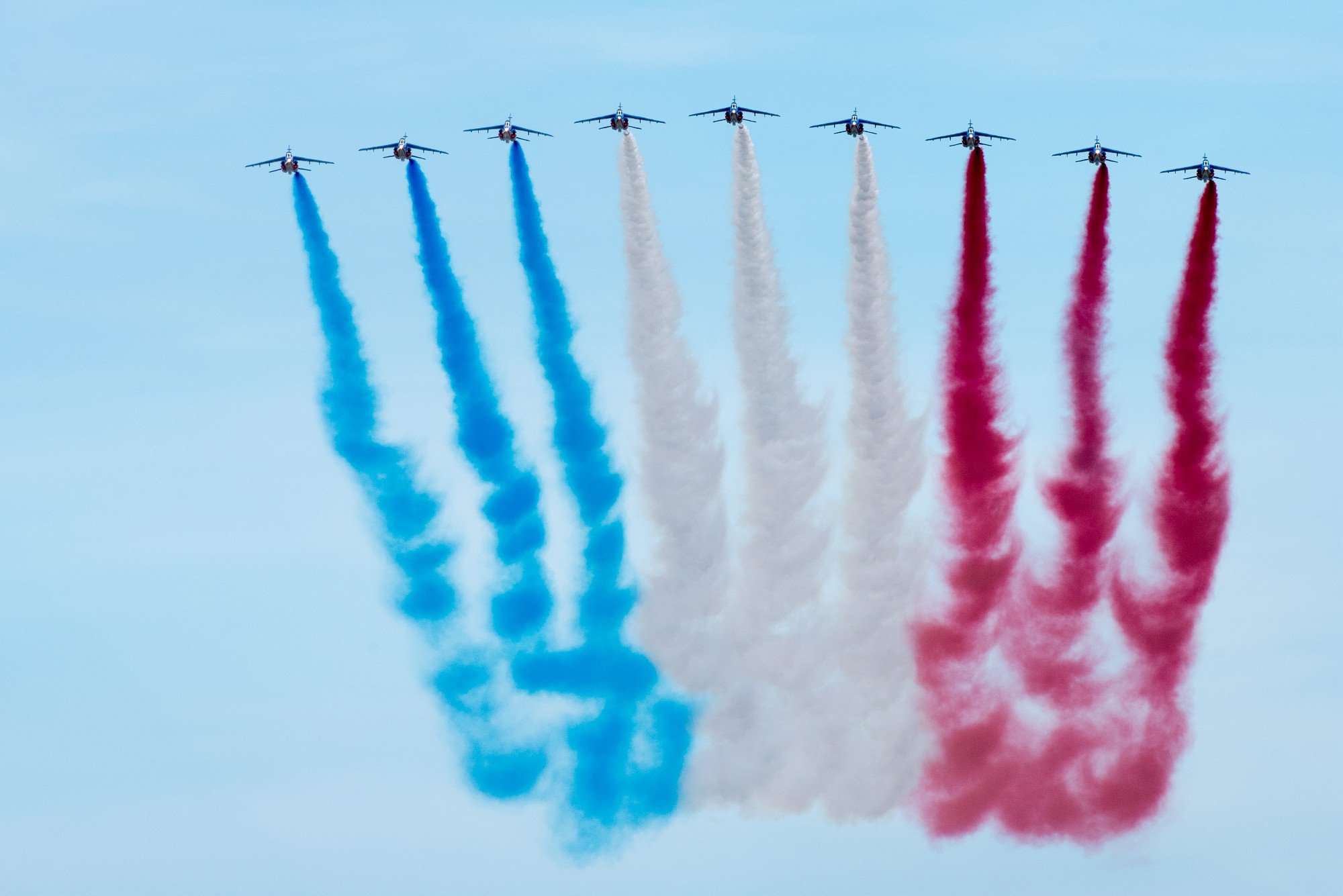 Patrouille de France air show in Toulon Passion News