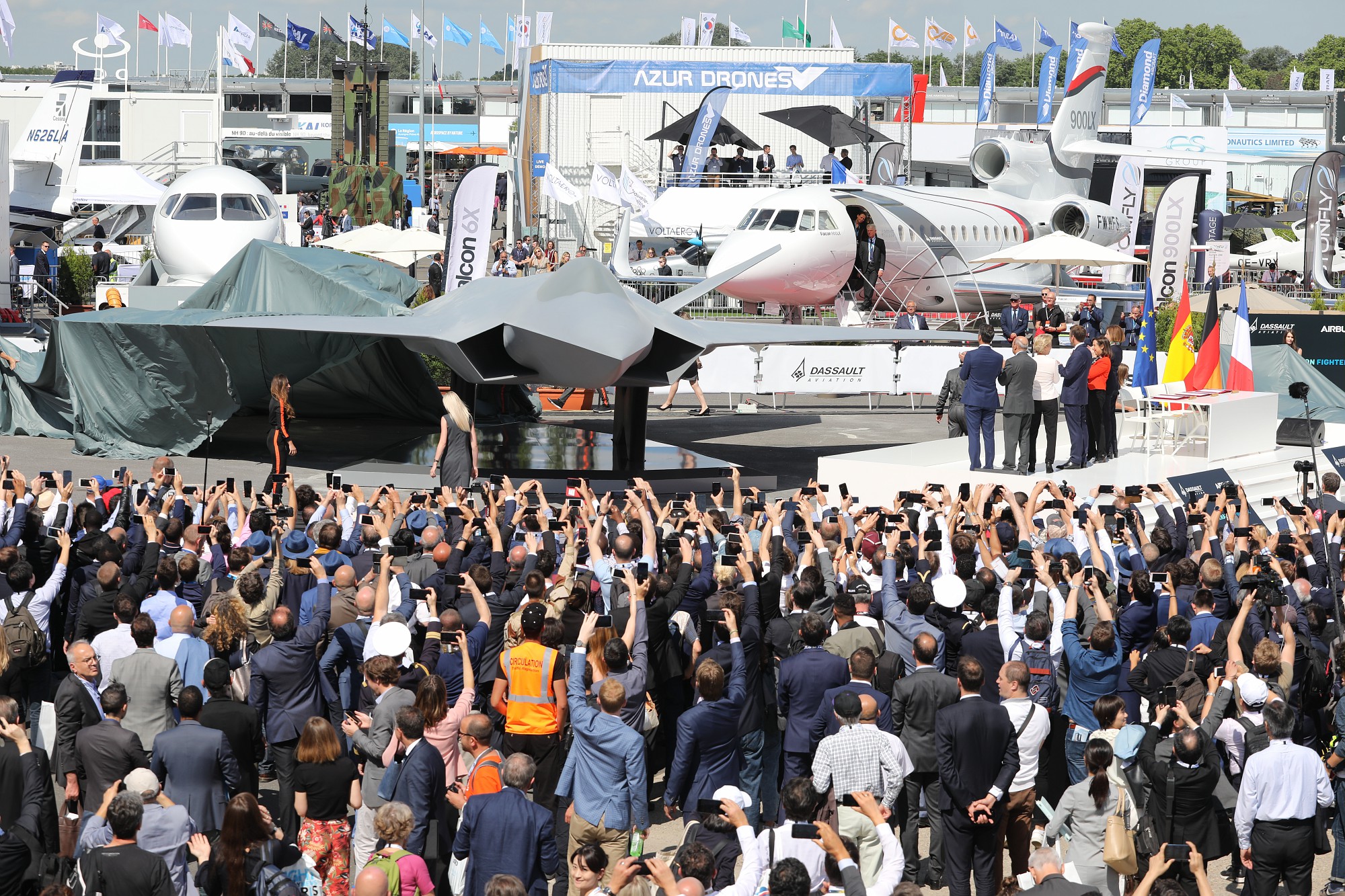 Event. 54th International Paris Air Show in 2023 Passion News
