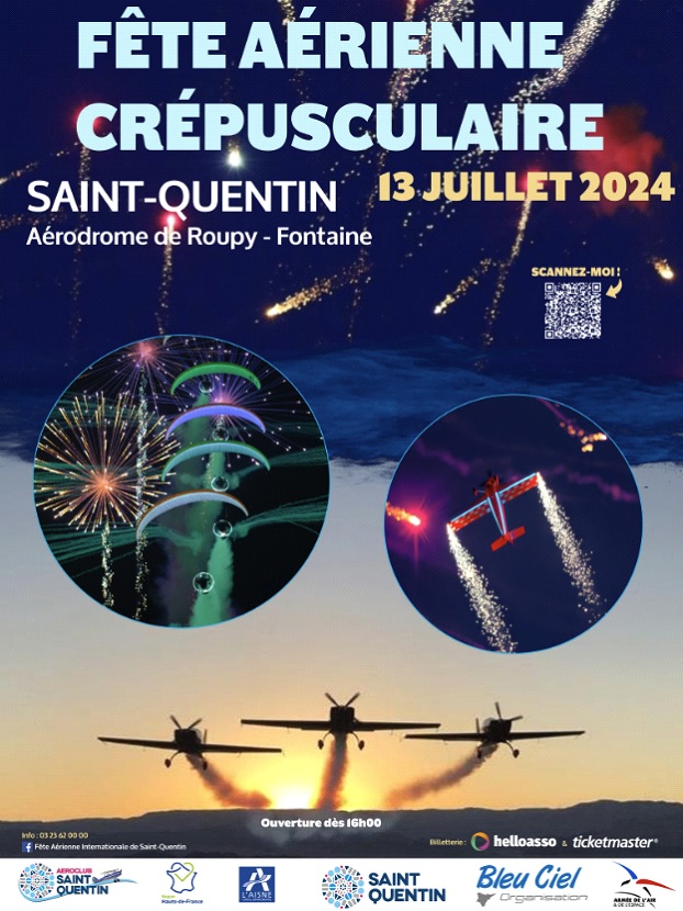Event. Saint-Quentin twilight air show - Passion News
