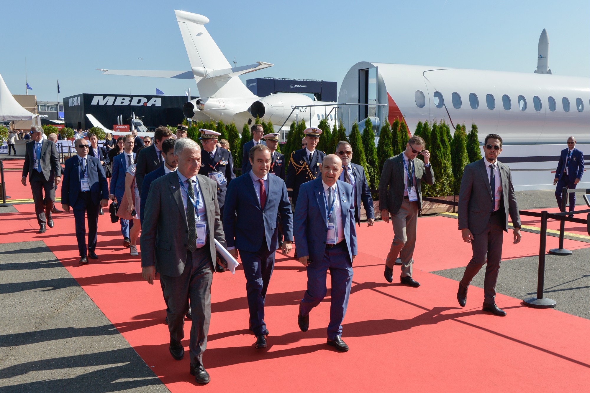Visit from the French Minister of the Armed Forces