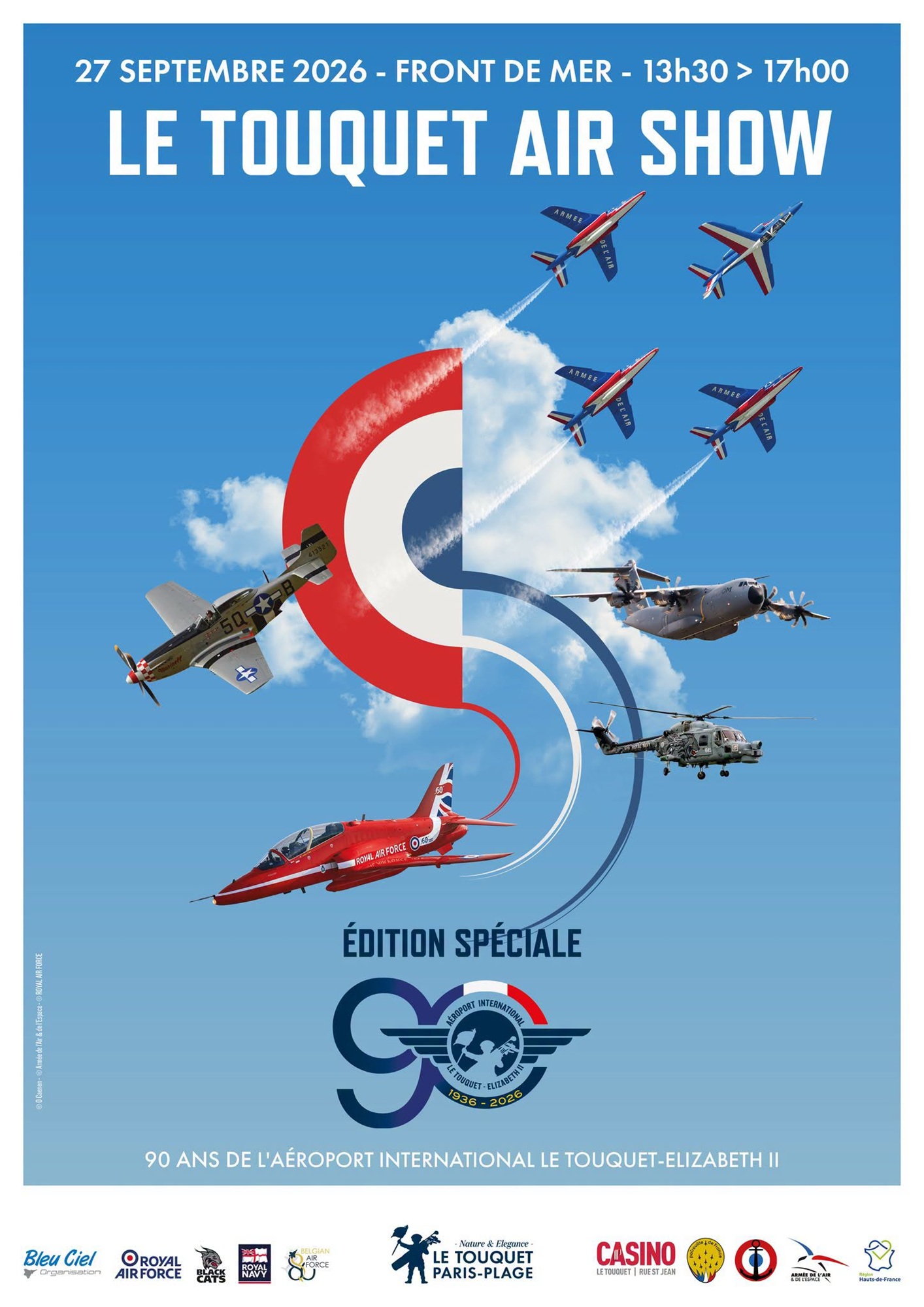 Air Show. Le Touquet Air Show